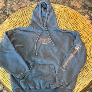 Key West Hog’s Breath Hooded Sweatshirt Unisex Size M Blue